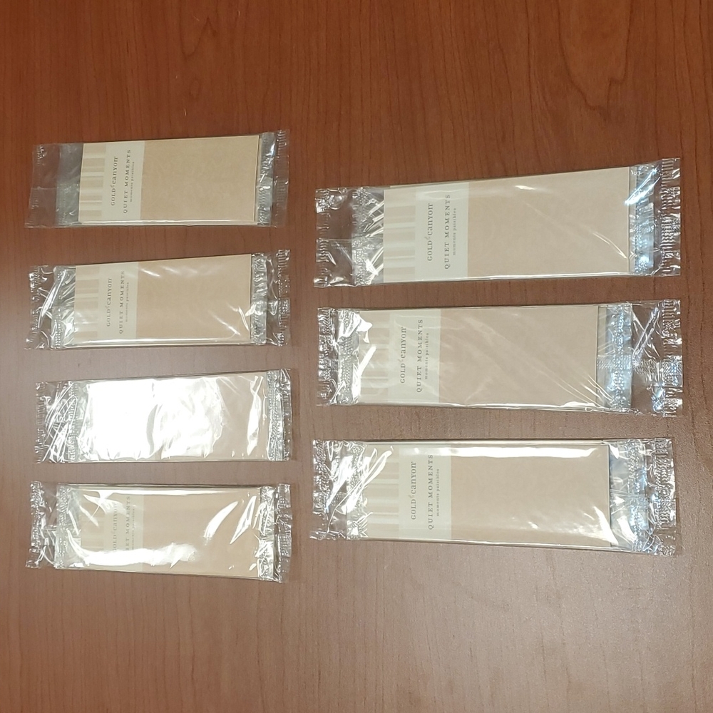 QUIET MOMENTS scented bookmark, set of 3 from‎ Gold Canyon